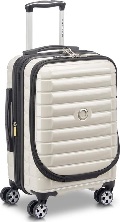 Immagine prodotto Delsey Shadow 5.0 trolley da cabina a 4 ruote 55 cm scomparto per laptop con piega di espansione (41 l, Bagaglio a mano (fino a 50 litri))