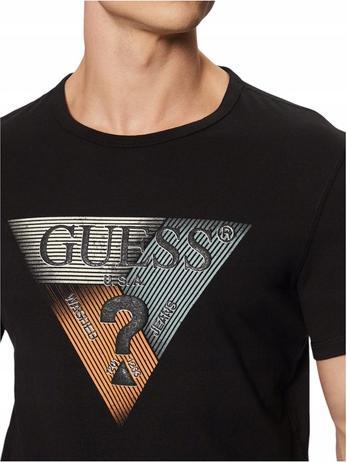 Immagine prodotto Guess Herren T-Shirt Dreieck Schwarz (M)