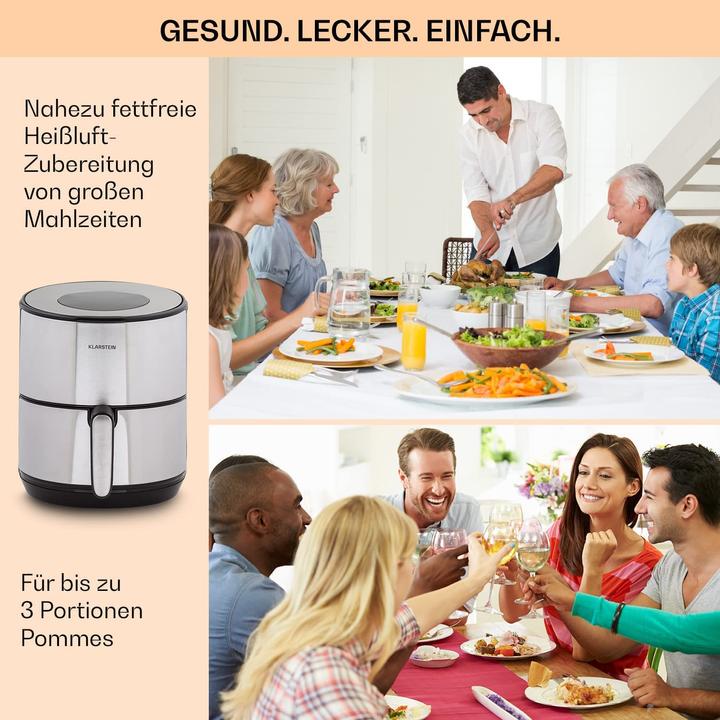 Produktbild Klarstein Heissluftfriteuse