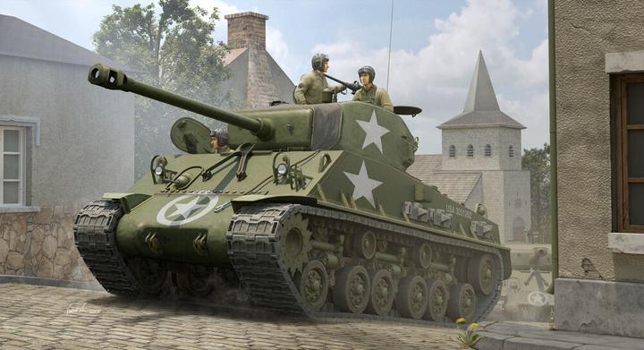 Actual product image I Love Kit M4A3E8 Sherman