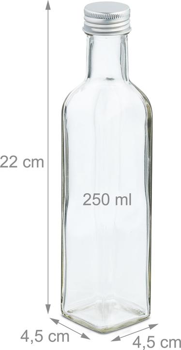 Actual product image Relaxdays Bottle set (250 ml)
