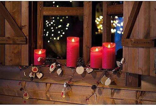 Image du produit Lotti Bougie LED 12,5cm rouge 44364 (1 pcs)