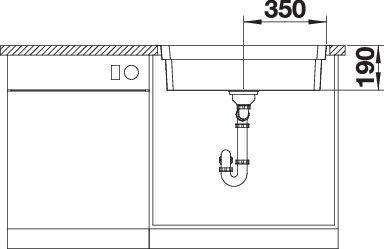 Produktbild Blanco Etagon 700-IF (Einbauspüle, 44 cm, 74 cm)