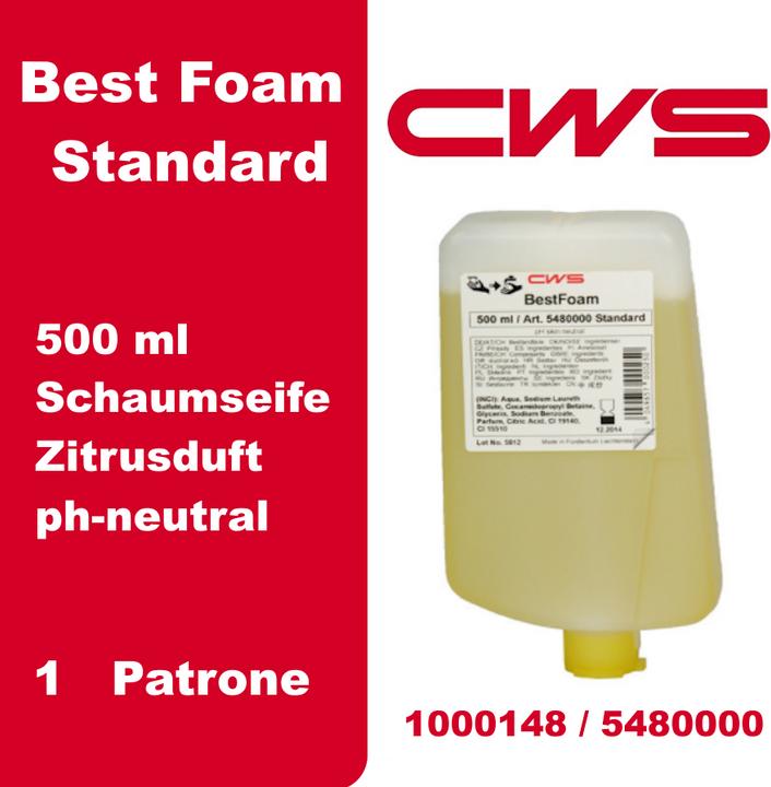 Produktbild CWS Seifenschaumkonzentrat BestFoam Standard (Seifenlotion, 500 ml)