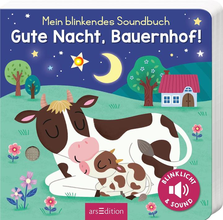 Mein blinkendes Soundbuch – Gute Nacht, Bauernhof! (Tedesco)