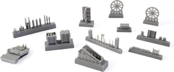 Actual product image CMK German WWI 7.58cm Light Mine Launcher n/A-all resin kit