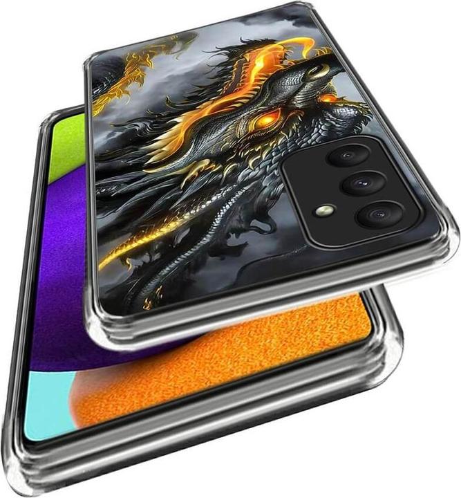 Actual product image Cover-Discount Galaxy A35 - Cover Handyhülle mit stilvollem Motiv (Samsung Galaxy A35)