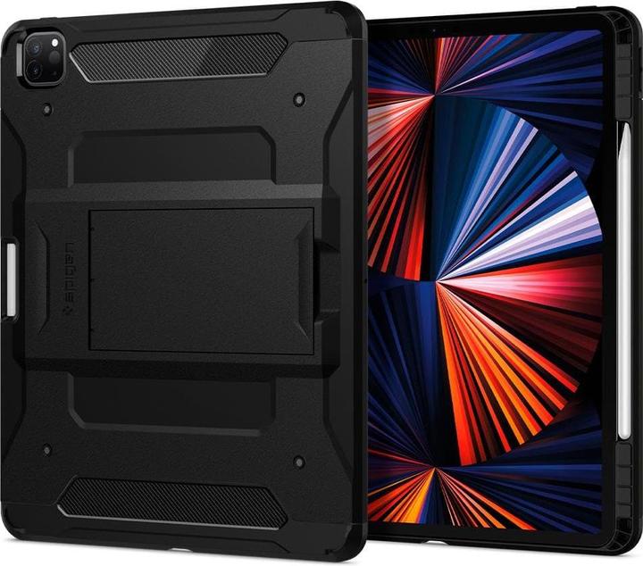 Produktbild Spigen Tough Armor Pro hoes voor iPad Pro 12.9 (2021) - zwart (IPAD PRO 12.9 2021)