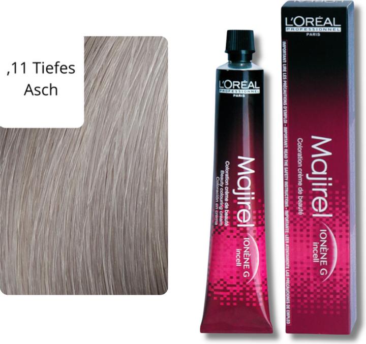Actual product image L'Oréal Professionnel Majirel (11 Metal Deep Ash)