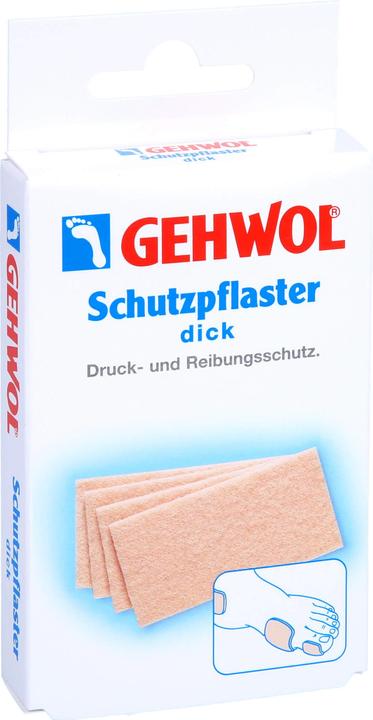 Gehwol Schutzpflaster 90x45mm dick (4 x)