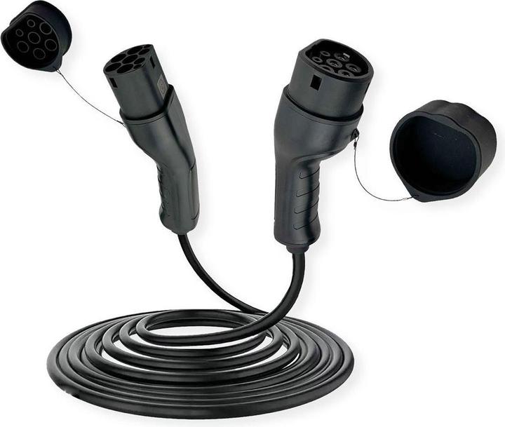 Roline E-car charging cable (Type 2, 11 kW, 16 A, 7.50 m)