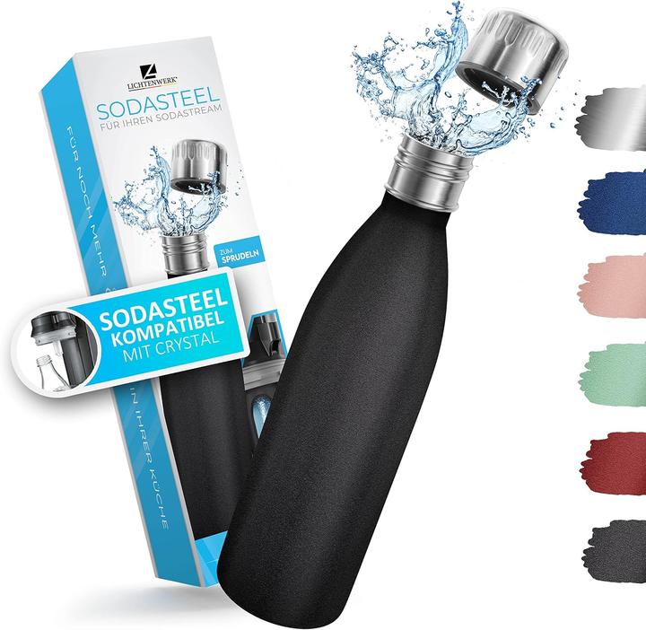 Produktbild Lichtenwerk Trinkflasche 600ml für SodaStream Crystal
