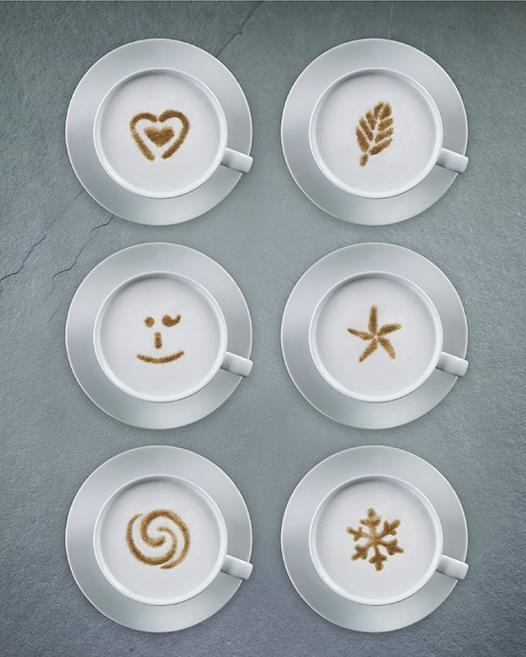 Produktbild Cilio Schablone Cappuccino Art