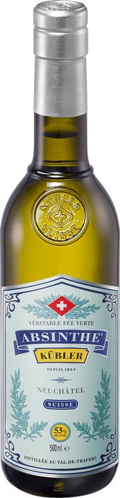 Produktbild Kübler Absinthe (18 Jahre, 53 %, Schweiz, 1 x 50 cl, Absinth)