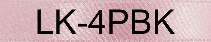 Produktbild Epson Etikettenkassette Lk-4pbk (1.20 cm, Schwarz, Pink)