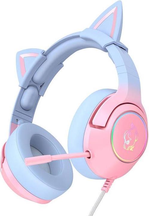 Onikuma Gaming headphones K9 Pink/Blue