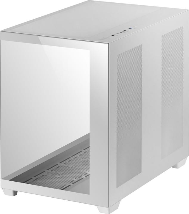 Mars Gaming Boitier Grand Tour E-ATX MCV4 RGB avec panneaux vitrés (Blanc) (mATX, Mini-ITX, ATX)