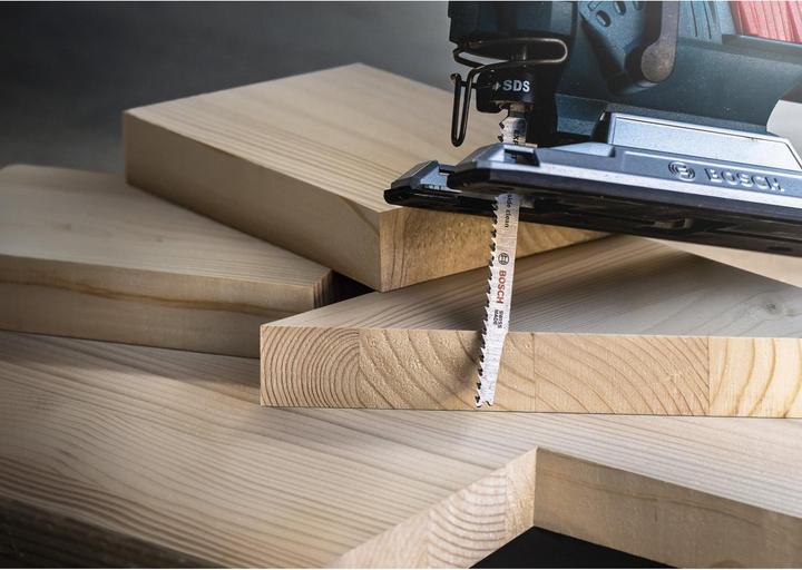Image du produit Bosch Professional Zubehör Lame de scie sauteuse EXPERT 'Wood 2-side clean' T 308 B, 3 pièces