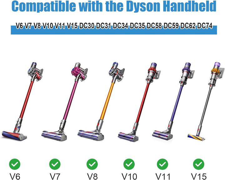Actual product image Plutoos Stand Compatible for Dyson Gen5 V15s V15 V12 Slim V11 V10 V8 V7 V6