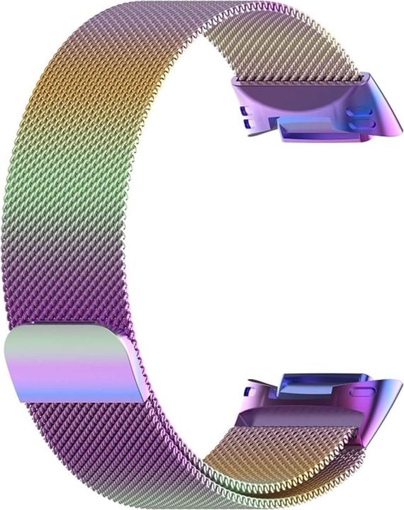 Actual product image Cover-Discount Fitbit Charge 6 - Magnetic replacement strap Milanese (Stainless steel)