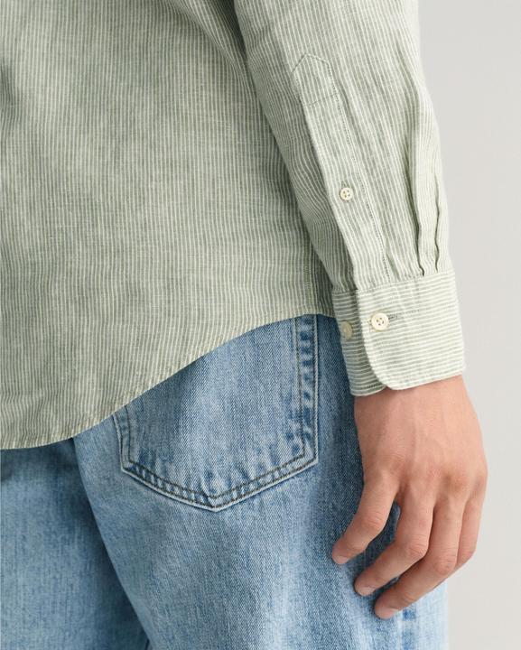 Produktbild GANT getreifte hemd reg linen (S)