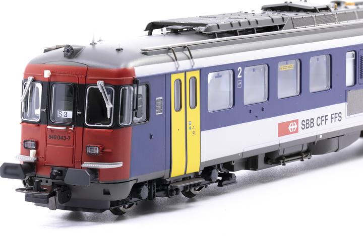 Produktbild Piko SBB Triebwagen RBe 540 Triebwgn+BDt EW II, DC EpV (Spur H0)