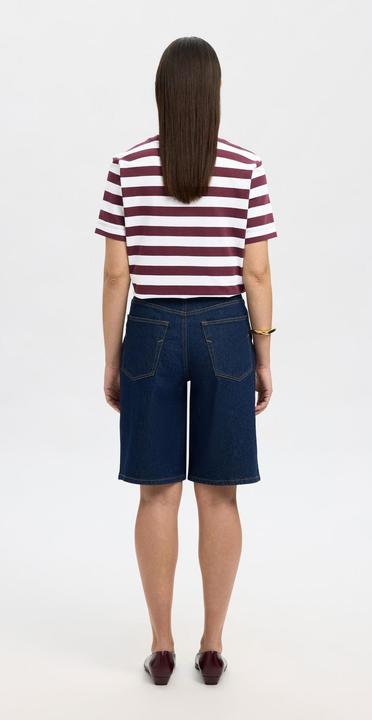 Produktbild Selected Femme Slfessential Ss Striped Boxy Tee Noos (S)