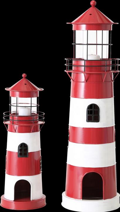 Boltze Home Leuchtturm (Ø 19 x 64 cm, 2 x)