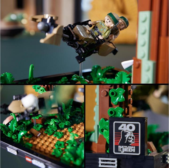 Produktbild LEGO Verfolgungsjagd auf Endor - Diorama (75353, LEGO Star Wars)
