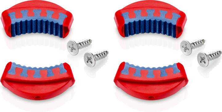 Actual product image Knipex 2 pairs of plastic inserts 2C for 81 11 250 / 81 13 250 (6 mm)
