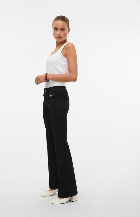 Actual product image Vero Moda VMJEAN Niedrige Taille Ausgestellt Jeans Ausgestellt (L)