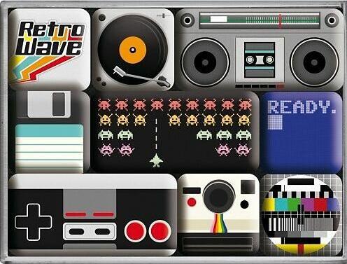 Produktbild Nostalgic-Art Merchandising Magnet-Set Retro 9 Stück, Mehrfarbig (9 x)