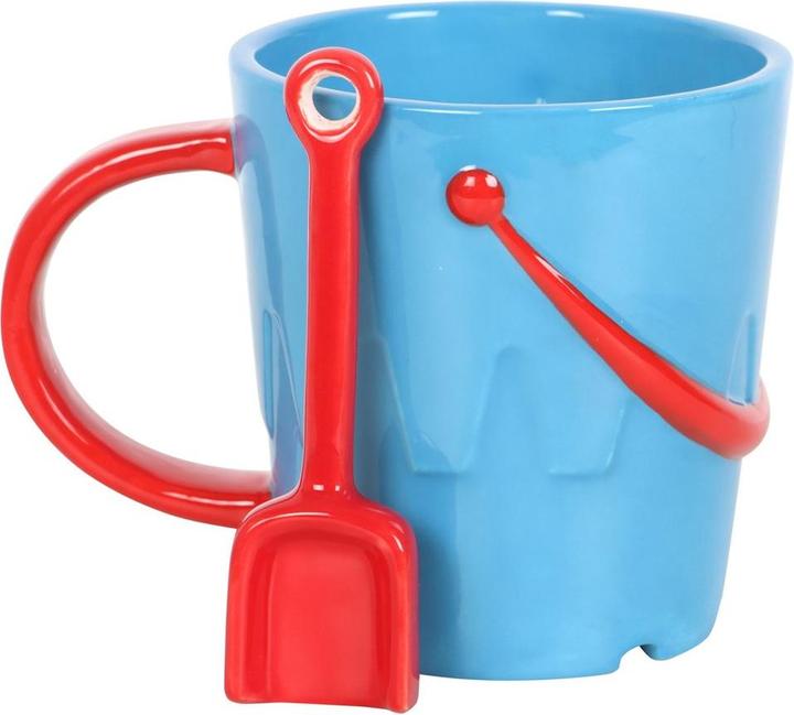 Actual product image Something Different Bucket Ceramic Mug & Spoon Set (1 x)