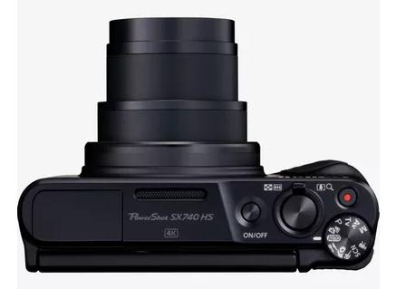 Actual product image Canon SX740 HS Digital Camera, black (4.3 - 172 mm, 21.10 Mpx)
