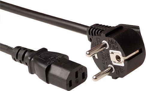 Produktbild Powercord LSZH mains connector CEE7/7 male (angled) (5 m, CEE 7/7)