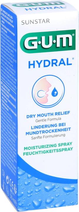 Actual product image GUM SUNSTAR HYDRAL Moisturizing Spray Moisturizing Spray (50 ml, Mouth spray)
