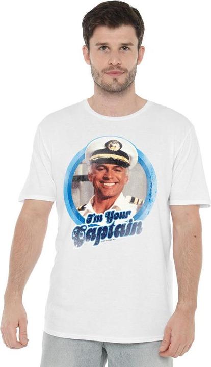 Immagine prodotto The Love Boat I'm Your Captain Maglietta Uomo (4XL)