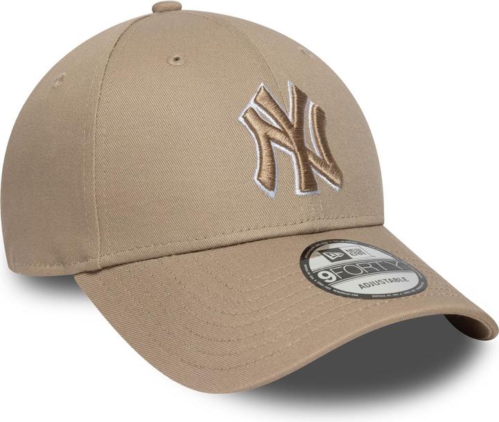 New Era 9Forty Cap - OUTLINE New York Yankees ash brown