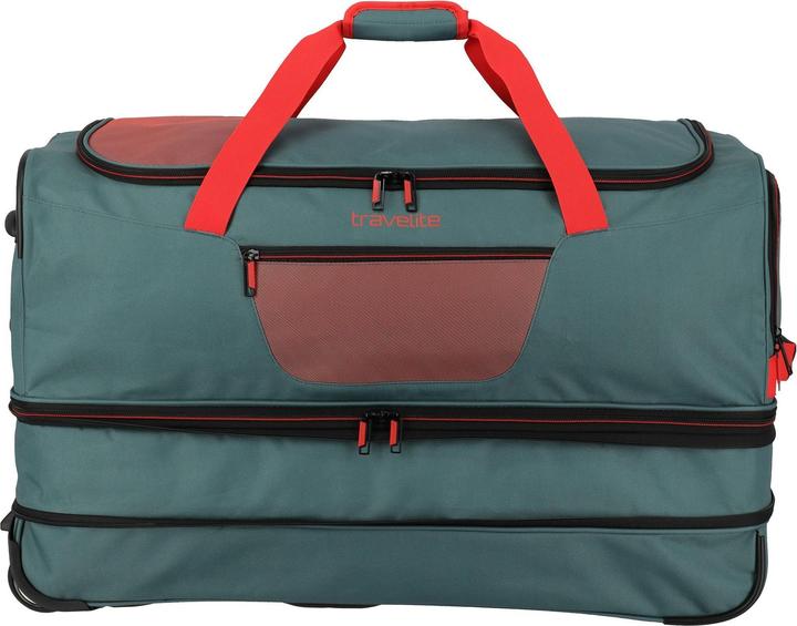 Actual product image Travelite Basics 2 Rollen Reisetasche 70 cm mit Dehnfalte (98 l, L (90 - 115l))