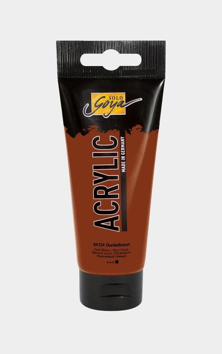 Produktbild Kreul Basic Acryl 100ml (Dunkelbraun, 100 ml)