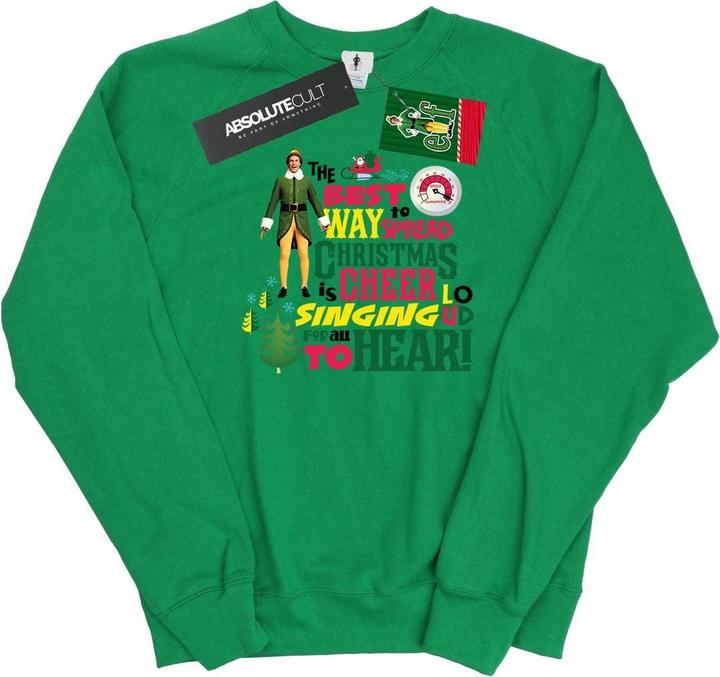 Elf Christmas Cheer Sweatshirt (L)