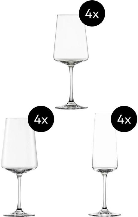 Actual product image Schott Zwiesel Mio Vino glass set (38 cl, 12 Glasses, Wine glasses set)