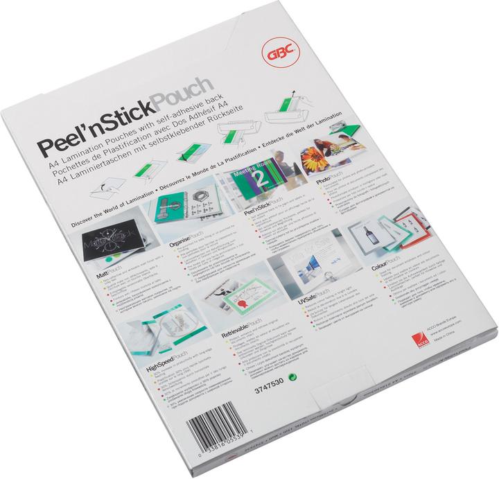 GBC Laminating pouch (A4, 100 Piece, 125 µm)