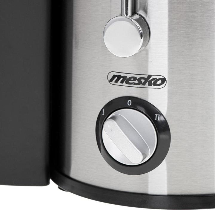 Actual product image Mesko Juicer MS 4126b Stainless steel, 600 W, Number of speeds 3 (EU plug)