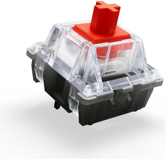 Produktbild CHERRY xtrfy Cherry MX Red RGB Switches, mechanisch, 3-Pin, Linear, MX-Stem, 45g - 35 Stück