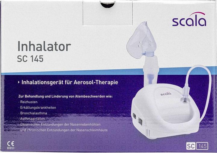 Immagine prodotto Scala Inalatore SC 145 con maschera di respirazione