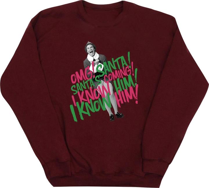 Elf Santa's Coming Sweatshirt (XXL)