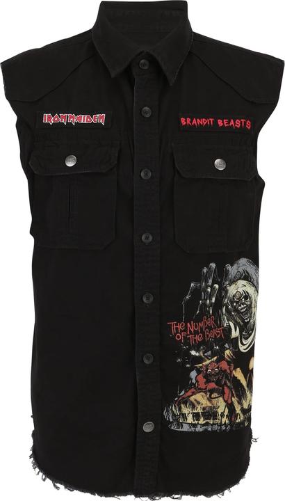 Brandit Iron Maiden Vintage Shirt sleeveless NOTB - 192199 (6XL)