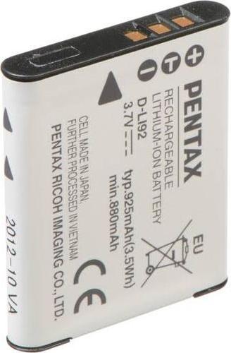 Actual product image Pentax Li-Ion battery D-LI92 (Camera battery)