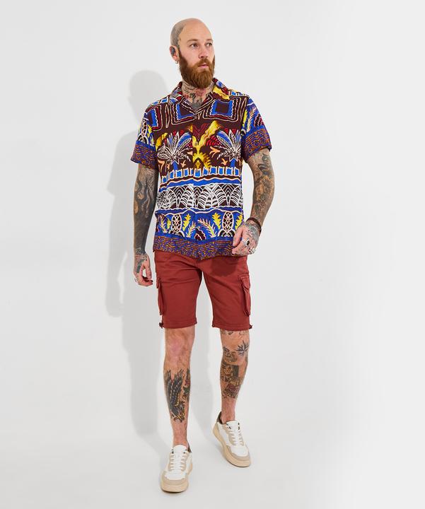 Actual product image Joe Browns Funky Summer Print Short Sleeve Shirt (XL)